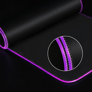 БОЛЬШОЙ КОВРИК ДЛЯ ИГРОВОЙ МЫШИ RGB XXL НАСТОЛЬНЫЙ КОВрик СО СВЕТОДИОДНОЙ ПОДСВЕТКОЙ RGB XXL