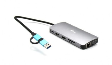 Stacja dokująca USB 3.0/USB-C/Thunderbolt 3x