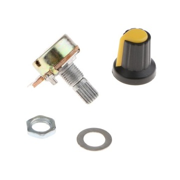 Потенциометр с 10 и 3 клеммами и линейным конусом, тип звука B