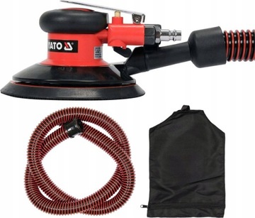 Yato Szlifierka Pneumatyczna Mimośrodowa z Odsysaniem 150 mm