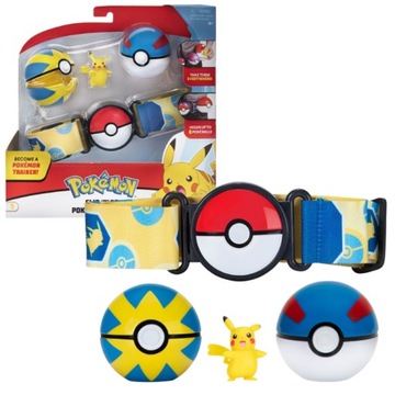 PAS TRENERA PIKACHU POKEMON 2 CLIPY POKE BALLE