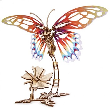 MOTYL -puzzle 3D UGears model mechaniczny