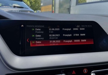 BMW Seria 2 F22-F23-F45-F46 Active Tourer Facelifting 218i 140KM 2020 BMW Seria 2 140KM gwarancja NAVI manual ZAREJESTROWANY 1.5 140KM, zdjęcie 24