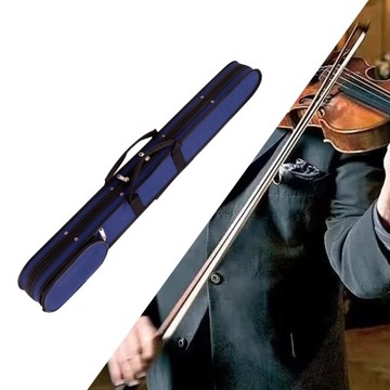 Коробка для басовых струн, прочный непромокаемый защитный оксфорд с толстой подкладкой, синий