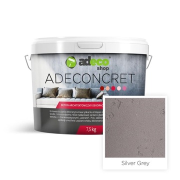 Beton architektoniczny Szary Silver Grey op. 7,5kg