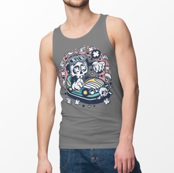 TANK TOP ANIMOWANE CAR TOY SKULL