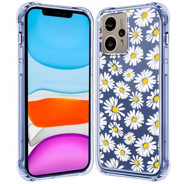 Etui SILICON SHOCK do MOTOROLA MOTO G13 / MOTO G23 / MOTO G53 5G + SZKŁO 9H