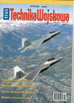 Technika Wojskowa 1/2000 samolot bombowy XB-70 Valkyrie