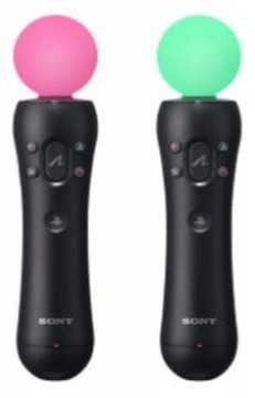 TWIN PACK 2x KONTROLER MOVE SONY +KABEL DO ŁADOWANIA | PS4/PS5 VR |