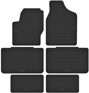 Gumové koberce pro Volkswagen Sharan I (1995-2010) (7 Osob) Bez Zápachu