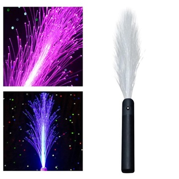 Bicze światłowodowe LED Czarne