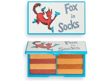 I HEART REVOLUTION X Dr.Seuss Paleta do konturowania Fox in Socks
