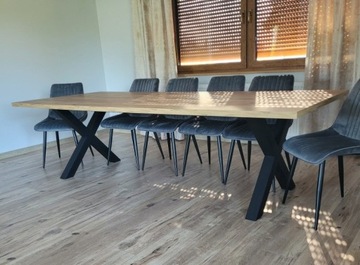 МЕТАЛЛИЧЕСКАЯ НОЖКА ДЛЯ СТОЛА ТИПА X, ПРОФИЛЬ 80х80, ИЗГОТОВЛЕНИЕ НА ЗАКАЗ