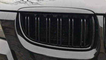 СНЯТИЕ ПОЧЕЧНОЙ РЕШЕТКИ для BMW E90 E91 2005-2008 ПРЕДВАРИТЕЛЬНЫЙ ПОДЪЕМНИК ГЛЯНЦЕВЫЙ ЧЕРНЫЙ