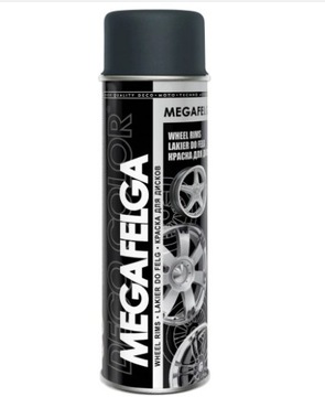 Lakier do felg Deco Color Megafelga 500ml antracyt
