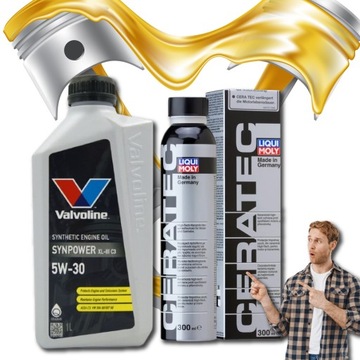 SYNPOWER 5W30 XL III C3 1L + LIQUI MOLY CERATEC OCHRONA SILNIKA 7181