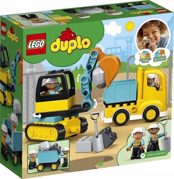 LEGO Duplo Грузовик и гусеничный экскаватор 10931