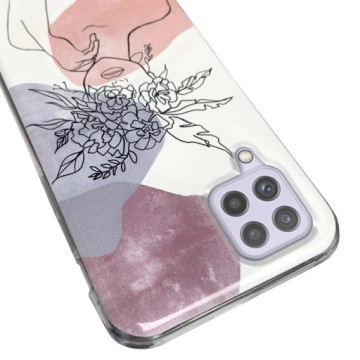 Чехол толщиной 2 мм для Samsung Galaxy A22 4G + бронированная защитная пленка из закаленного стекла