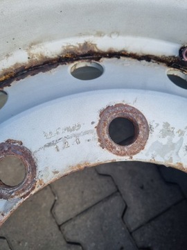 СТАЛЬНОЙ ОБОД ШИРОКИЙ ПЕРЕДНИЙ 22,5 X 11,75 ET 120 TIR
