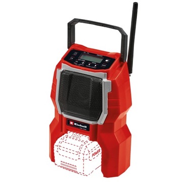 EINHELL RADIO BUDOWLANE AKUMULATOROWE PRZENOŚNE BLUETOOTH DO 49h