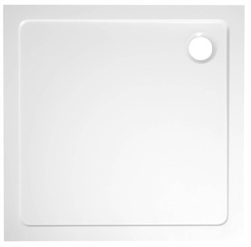 TECMI brodzik kompozytowy, kwadrat 80x80x3 cm