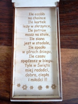 ДЕНЕЖНАЯ КОРОБКА ПОЖЕЛАНИЯ САНТА-МОРОЗА