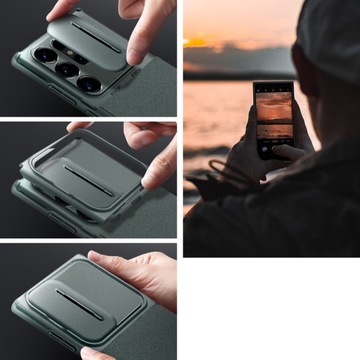 Чехол для Galaxy S24 Ultra, Spigen Optik Armor, чехол, с крышкой объектива