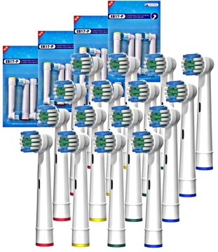 16 KOŃCÓWKI końcówka DO SZCZOTECZKI ORAL-B