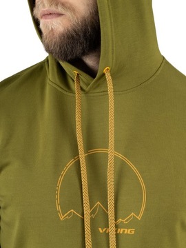 Bluza z kapturem męska Viking Bamboo Panaka Hoodie Man XL