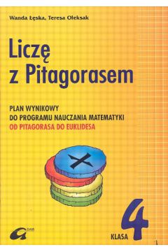 Liczę z Pitagorasem 4 Plan wynikowy