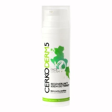CERKODERM 5 REGENERUJĄCY KREM DO TWARZY 50 ML