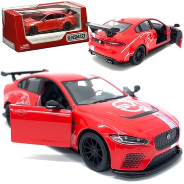 AUTO MODEL JAGUAR XE SV PROJECT 8 SAMOCHÓD METALOWY KINSMART AUTKO 1 38