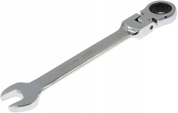 Klucz z Grzechotka 13mm Płasko Oczkowy