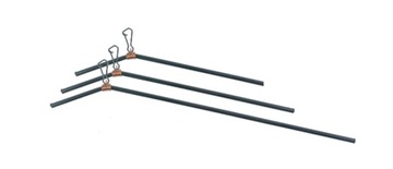 RURKA ANTYSPLĄTANIOWA MISTRALL 10cm Z AGRAFKĄ