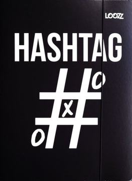 Teczka na dokumenty z gumką A4 HASHTAG #