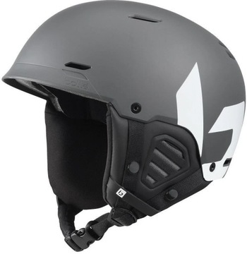 Kask Narciarski Bolle Mute Matte Grey/White L (59-62 cm)