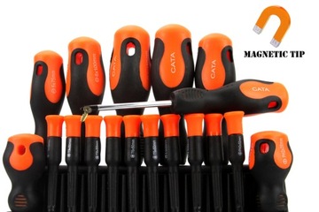 ОТВЕРТКИ НАБОР ИЗ 18 ОТВЕРТОК НАМАГНИЧИВАТЕЛЬ