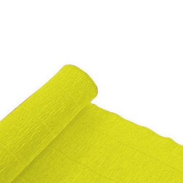 Bibuła marszczona żółta 4