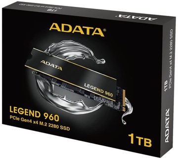 Твердотельный накопитель Adata LEGEND 960 M.2 PCIe емкостью 1 ТБ