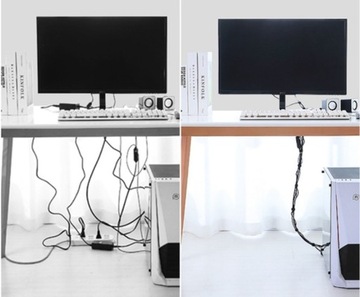 КАБЕЛЬНЫЙ ОРГАНАЙЗЕР ЛЕНТА-ВЕЛКРО ЛЕНТА-ВЕЛКРО 15 мм x 5 метров ЧЕРНАЯ ПРОЧНАЯ