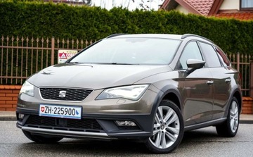 Seat Leon III X-Perience 2.0 TDI CR 184KM 2014 Seat Leon 2.0Tdi 184Ps 4x4 Automat Navi Ledy Alkantara Full Ledy Radar 1 w, zdjęcie 10