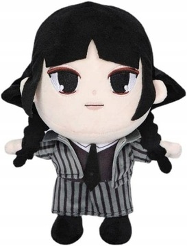 Lalka maskotka Wednesday Addams 25cm