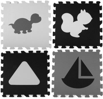 ПЕННЫЙ ПАЗЗЛ ОБРАЗОВАТЕЛЬНЫЙ КОВРИК 150X150CM