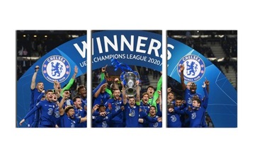 3x OBRAZ NA ŚCIANĘ UEFA CHELSEA FC 30x40