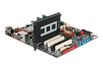 Карта PCIe 2.0 для 2,5-дюймового твердотельного накопителя/жесткого диска SATA с возможностью горячей замены (ToughArmor MB839SP-B)