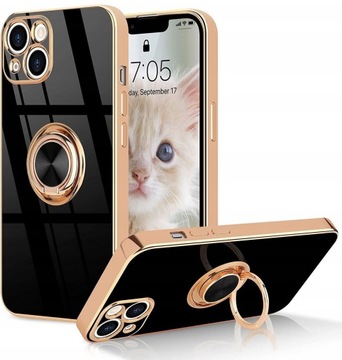 Etui PLATING CASE Pokrowiec do iPhone 13 / iPhone 14 +Szkło na wyświetlacz
