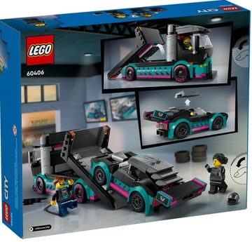 LEGO City (60406) Гоночный автомобиль и эвакуатор в подарок