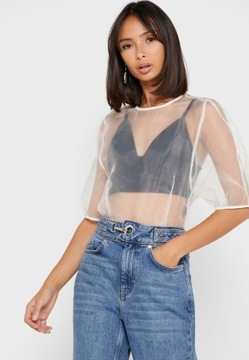 Bluzka mgiełka, organza / TOPSHOP / 40/L