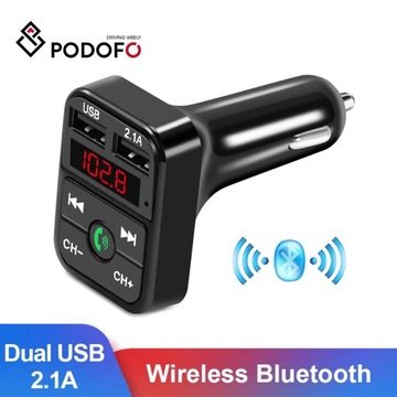 Черный стиль Bluetooth FM USB Handsfree