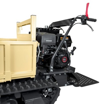 МИНИ-ГУСЕНИЧНЫЙ САМОСВАЛ С ДВИГАТЕЛЕМ MEYER T800L LONCIN 13 Л.С. 800 КГ